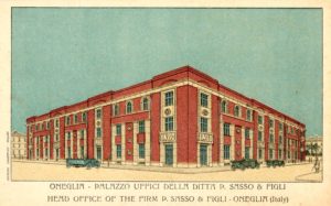 Cartoline pubblicitarie Olio Sasso colore
