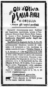 1897 - Annunci Olio Sasso