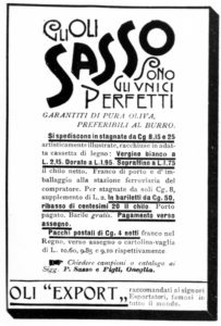 1901_03 - Annunci Olio Sasso