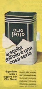 1964 annunci pubblicitari olio sasso