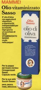 1967 annunci pubblicitari olio sasso