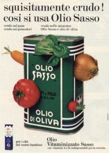 1967 annunci pubblicitari olio sasso