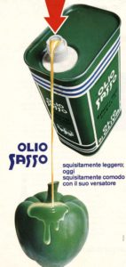 1976 annunci pubblicitari olio sasso