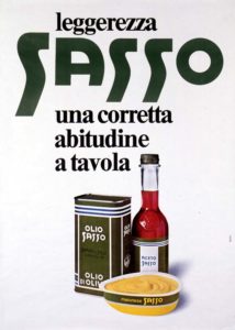 1977 annunci pubblicitari olio sasso