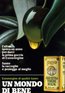 1988 annunci pubblicitari olio sasso