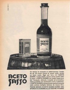 anni'60 annunci pubblicitari olio sasso