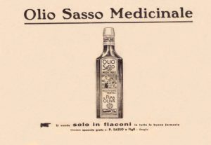 anni'10 - Annunci Olio Sasso Medicinale