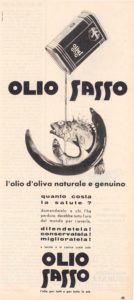 1959 annunci Olio Sasso salute