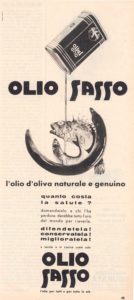 1959 annunci Olio Sasso salute